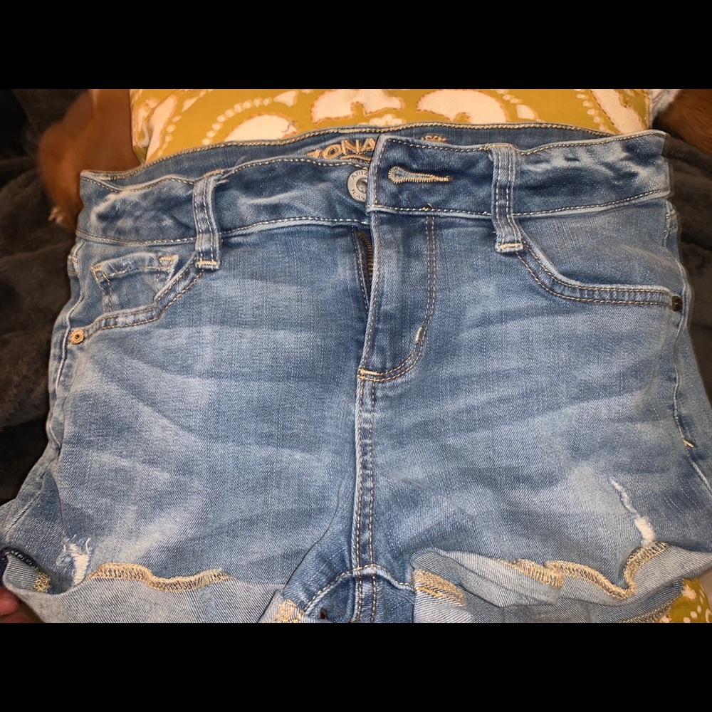 jean shorts